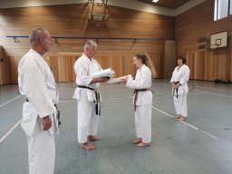 DAN Prüfung Laura Caroline